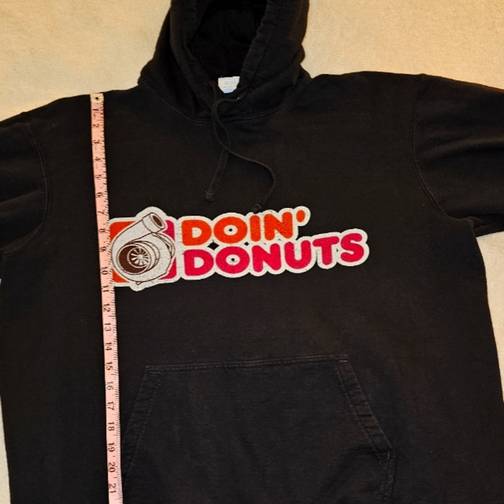 Racing Hoodie Doing Donuts,